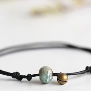 Handmade Ceramic Bead hand / Foot bracelet